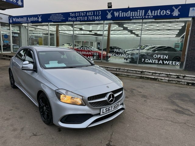 Mercedes-Benz A Class A180d Amg Line Hatchback LS67XGH Silver #2