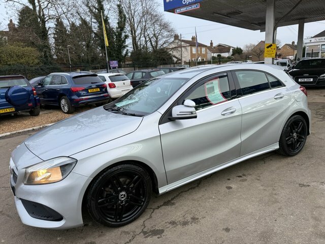 Mercedes-Benz A Class A180d Amg Line Hatchback LS67XGH Silver #4