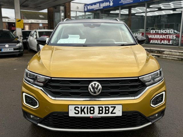 Volkswagen T-Roc Tsi Evo Sel Suv SK18BBZ Yellow #2