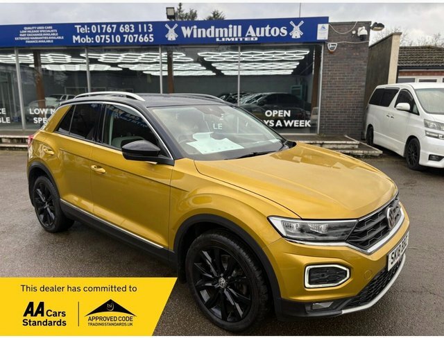 Volkswagen T-Roc Tsi Evo Sel Suv Yellow
