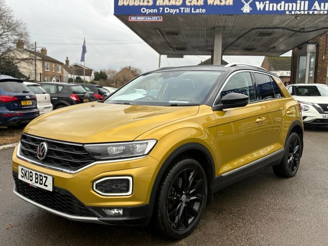 Volkswagen T-Roc Tsi Evo Sel Suv SK18BBZ Yellow #3