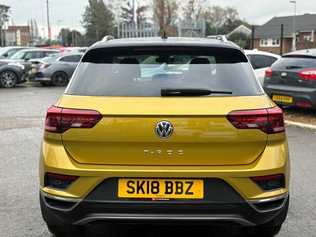 Volkswagen T-Roc Tsi Evo Sel Suv SK18BBZ Yellow #6
