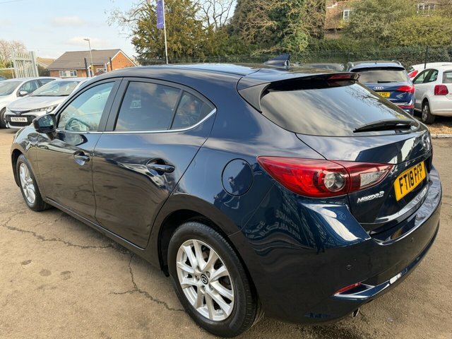 Mazda 3 Skyactiv-g Se-l Nav Hatchback FT18FFP Blue #4