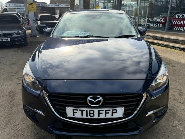 Mazda 3 Skyactiv-g Se-l Nav Hatchback FT18FFP Blue #6