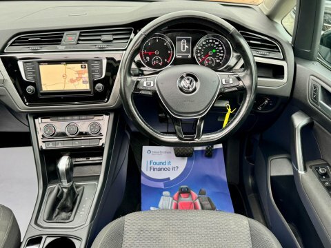 Volkswagen Touran 1.6 Tdi Bluemotion GL66YJC Black #2