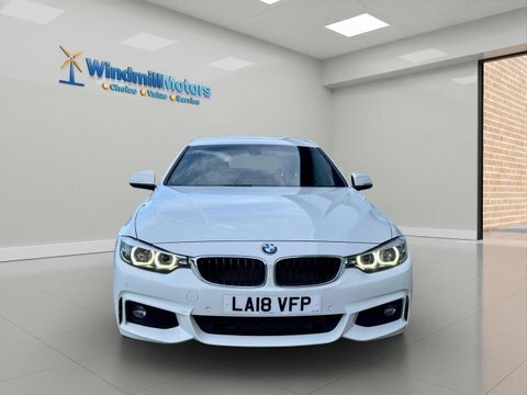 BMW 4 Series 3.0 430D M LA18VFP White #4
