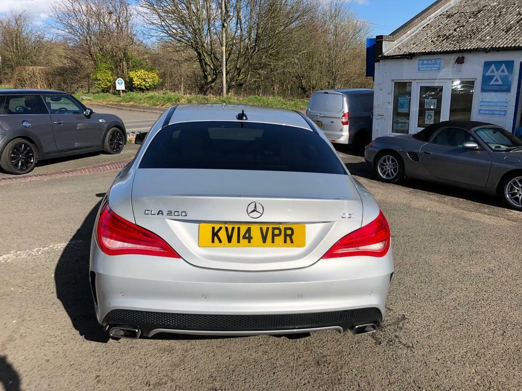 Mercedes-Benz CLA Class 1.8 Cla200 Cdi Amg Sport Coupe 7G-dct Silver #6