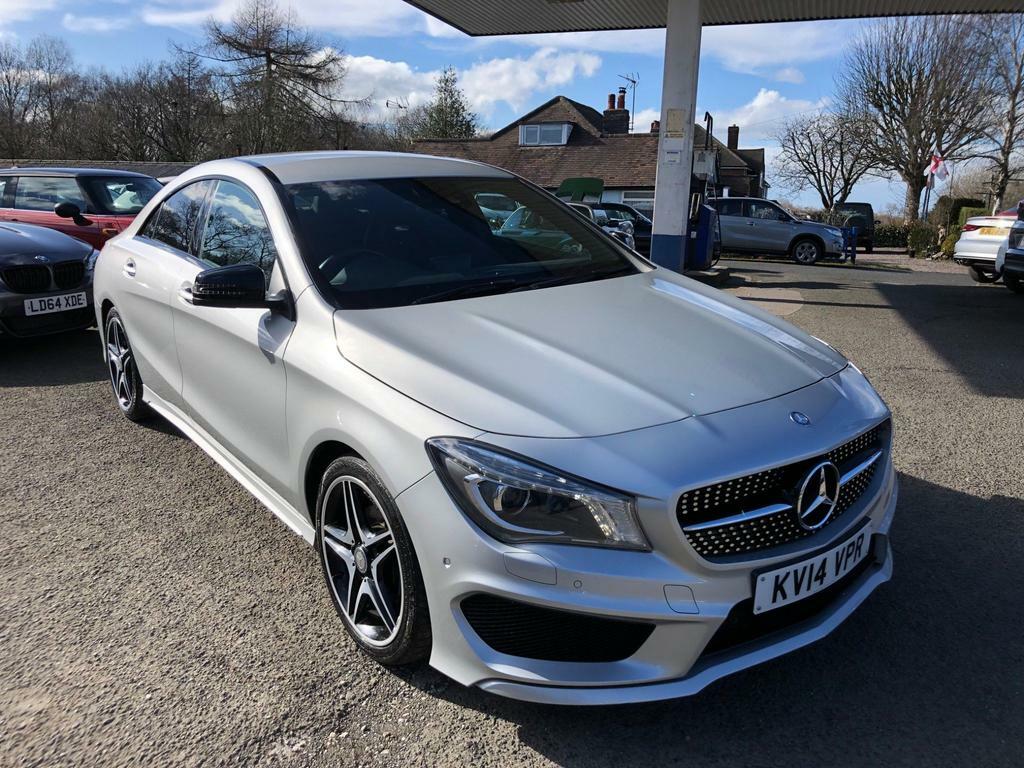 Mercedes-Benz CLA Class 1.8 Cla200 Cdi Amg Sport Coupe 7G-dct Silver