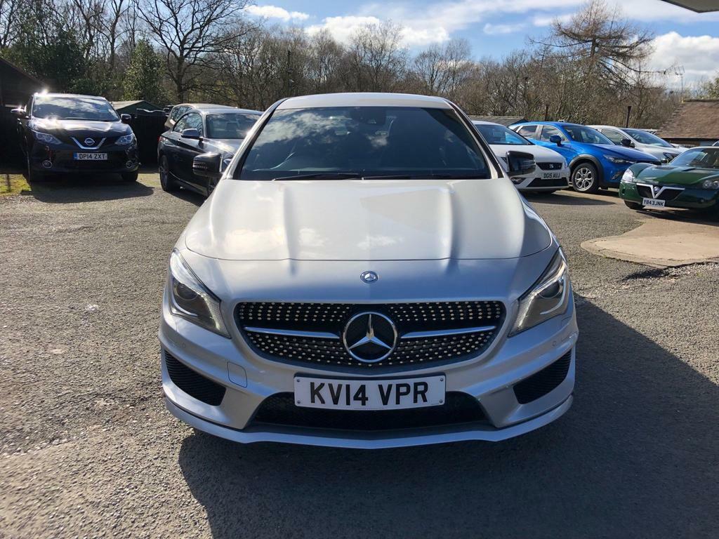 Mercedes-Benz CLA Class 1.8 Cla200 Cdi Amg Sport Coupe 7G-dct Silver #2