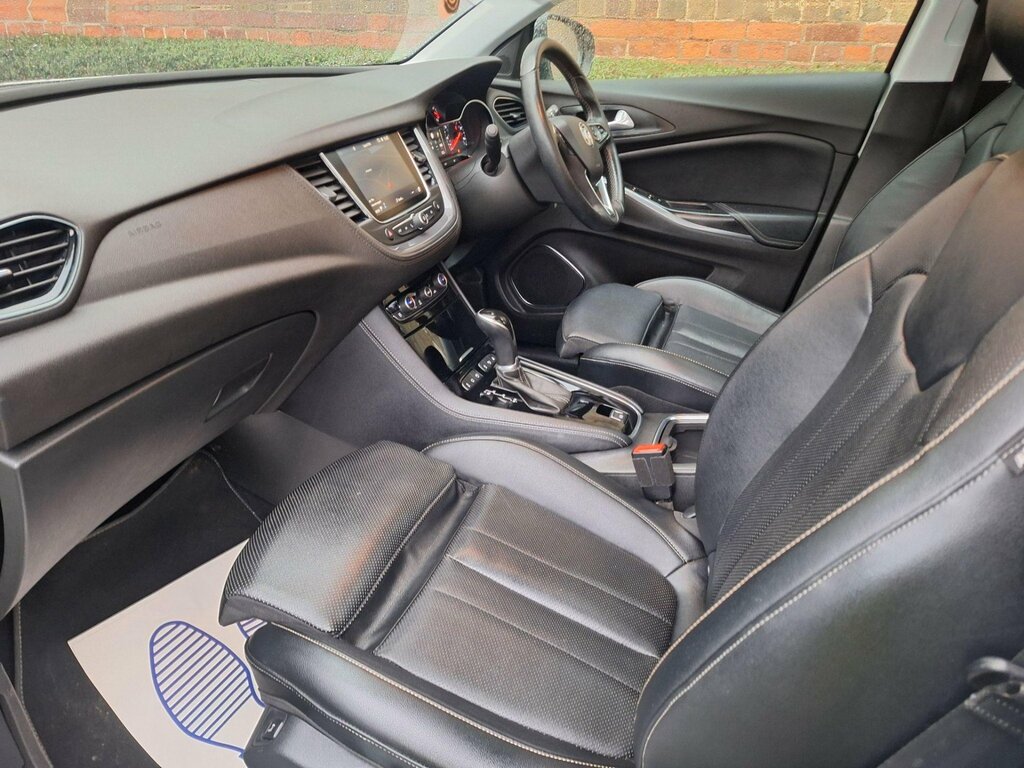 Vauxhall Grandland X 1.2 Turbo Elite Nav Euro 6 Ss NA68DOH White #2