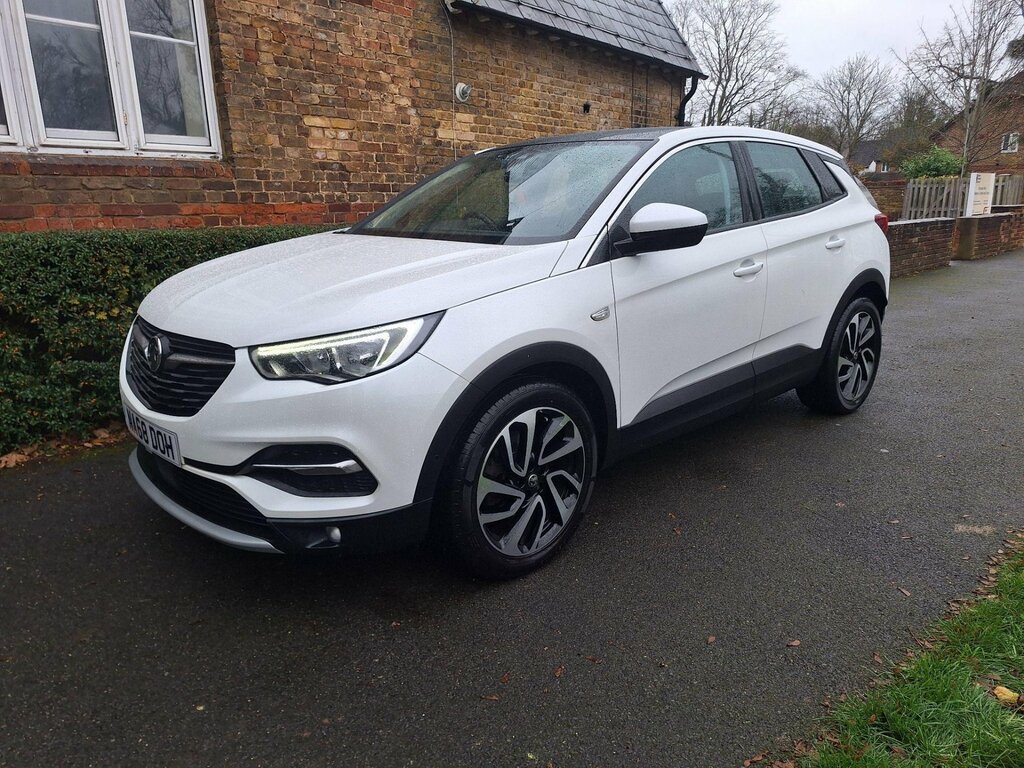 Vauxhall Grandland X 1.2 Turbo Elite Nav Euro 6 Ss White