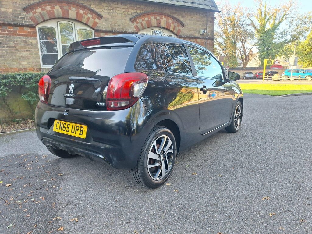 Peugeot 108 1.2 Puretech Allure Euro 6 CN65UPB Black #4