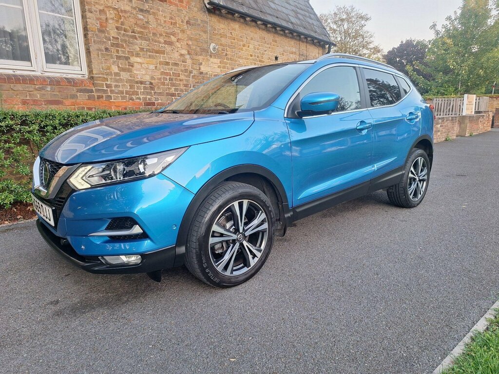 Nissan Qashqai 1.3 Dig-t N-connecta Euro 6 Ss HG69DJJ Blue #5
