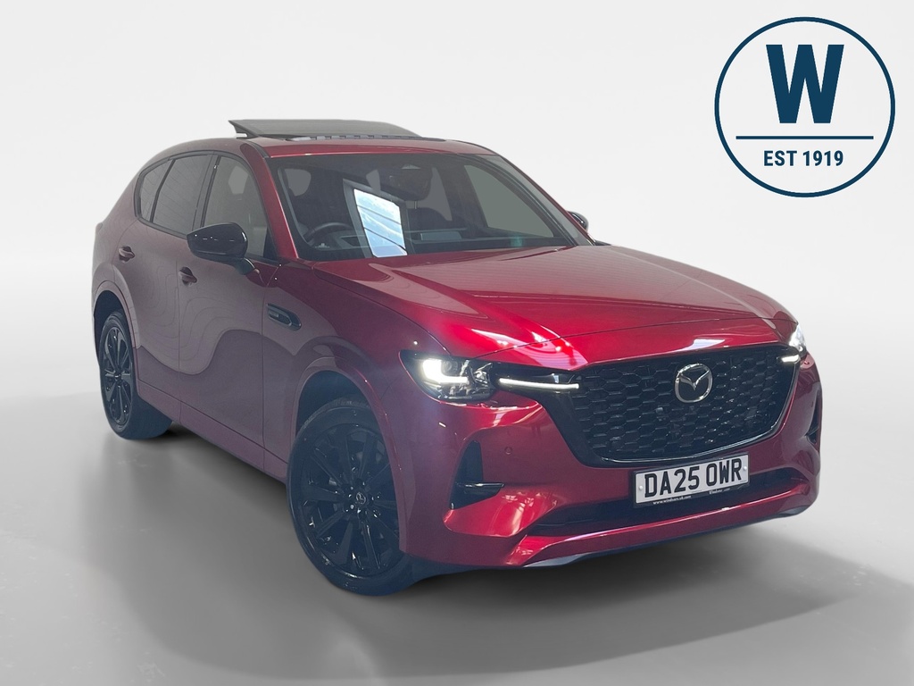 Mazda CX-60 3.3 E-skyactiv D Mhev Homura Plus Suv H Red