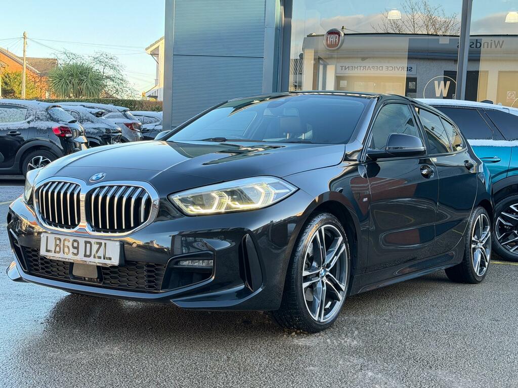 BMW 1 Series 1.5 118I M Sport Hatchback Dct Euro 6 LB69DZL Black #4