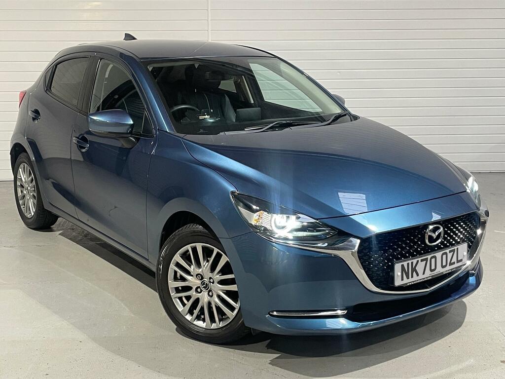 Mazda 2 1.5 Skyactiv-g Mhev Gt Sport Nav Hatchback Pet Blue
