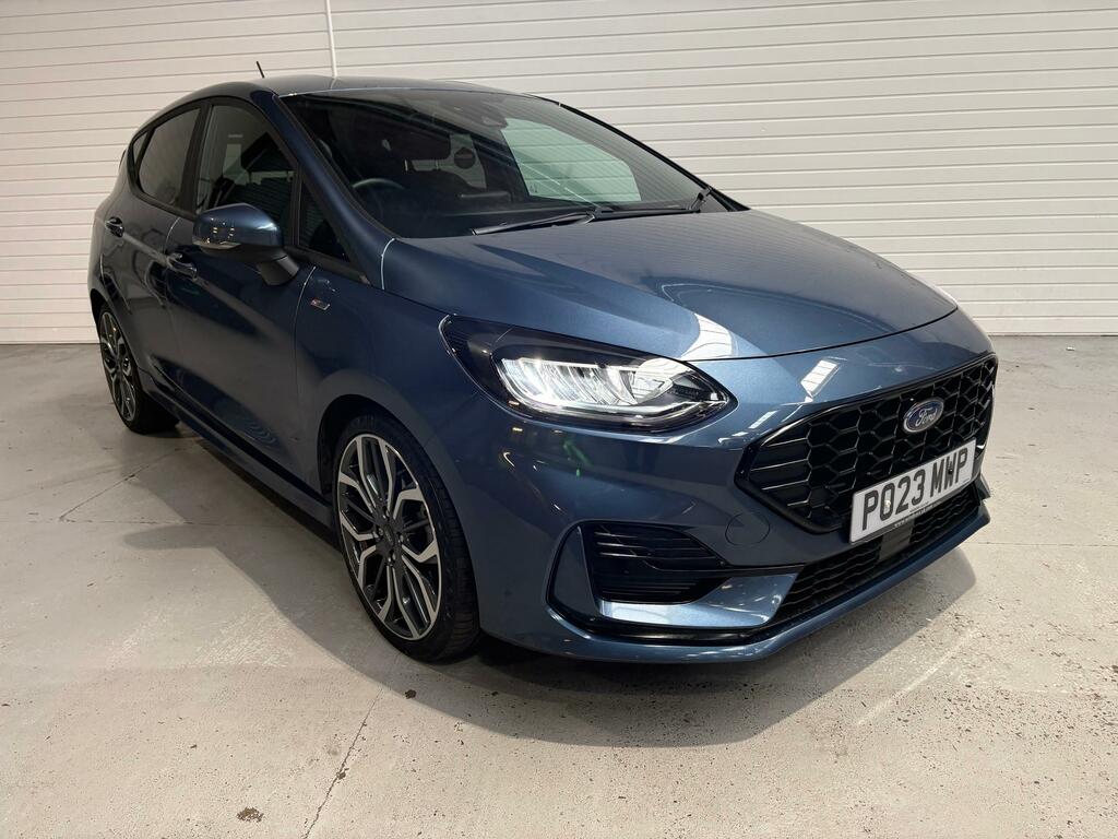 Ford Fiesta 1.0T Ecoboost Mhev St-line X Hatchback Blue