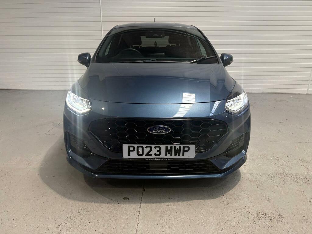 Ford Fiesta 1.0T Ecoboost Mhev St-line X Hatchback PO23MWP Blue #2
