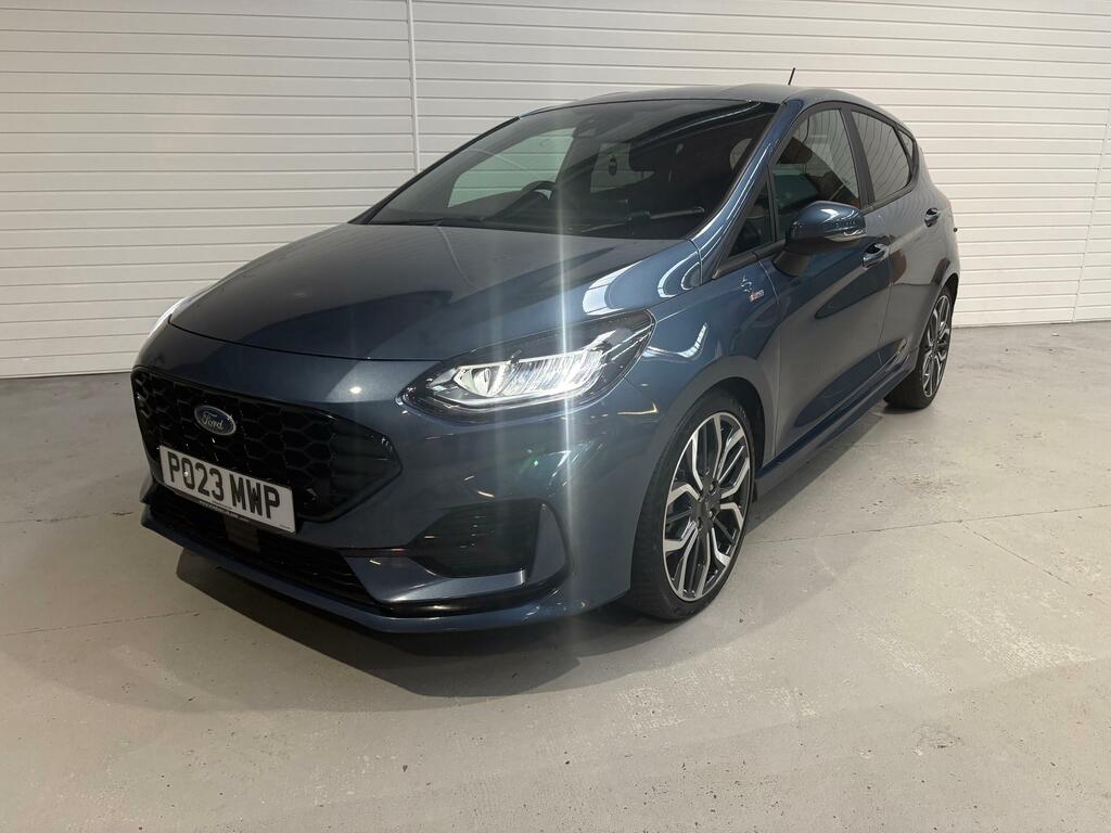 Ford Fiesta 1.0T Ecoboost Mhev St-line X Hatchback PO23MWP Blue #3