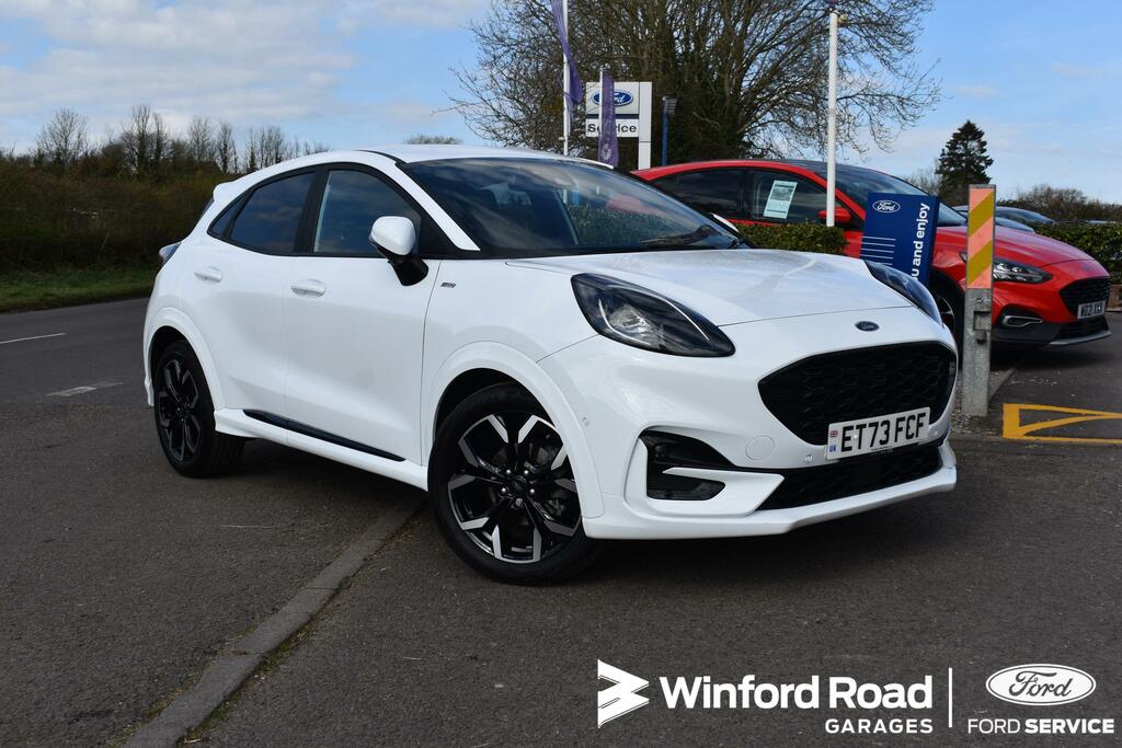 Ford Puma 1.0 125Ps St-line X Et73fcf White