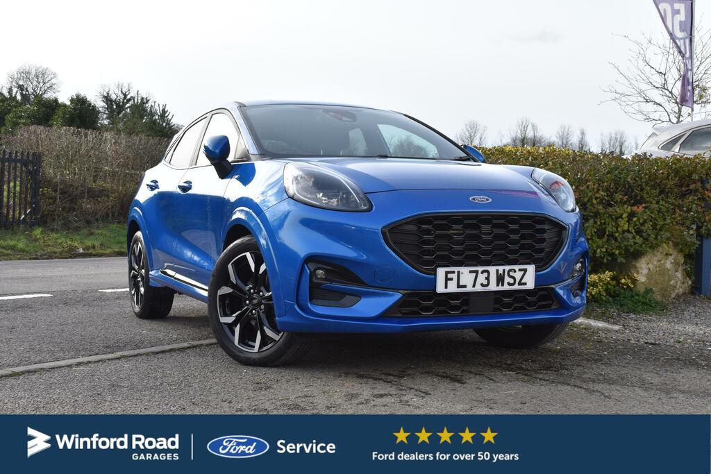 Ford Puma 1.0 125Ps St-line X Fl73wsz Blue