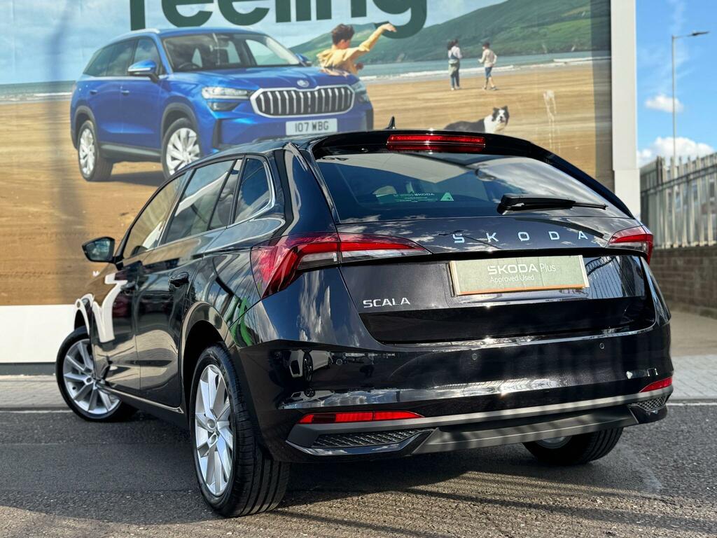 Skoda Scala 1.0 Tsi Se L Hatchback Dsg Euro 6 Ss KR74ERU Black #3