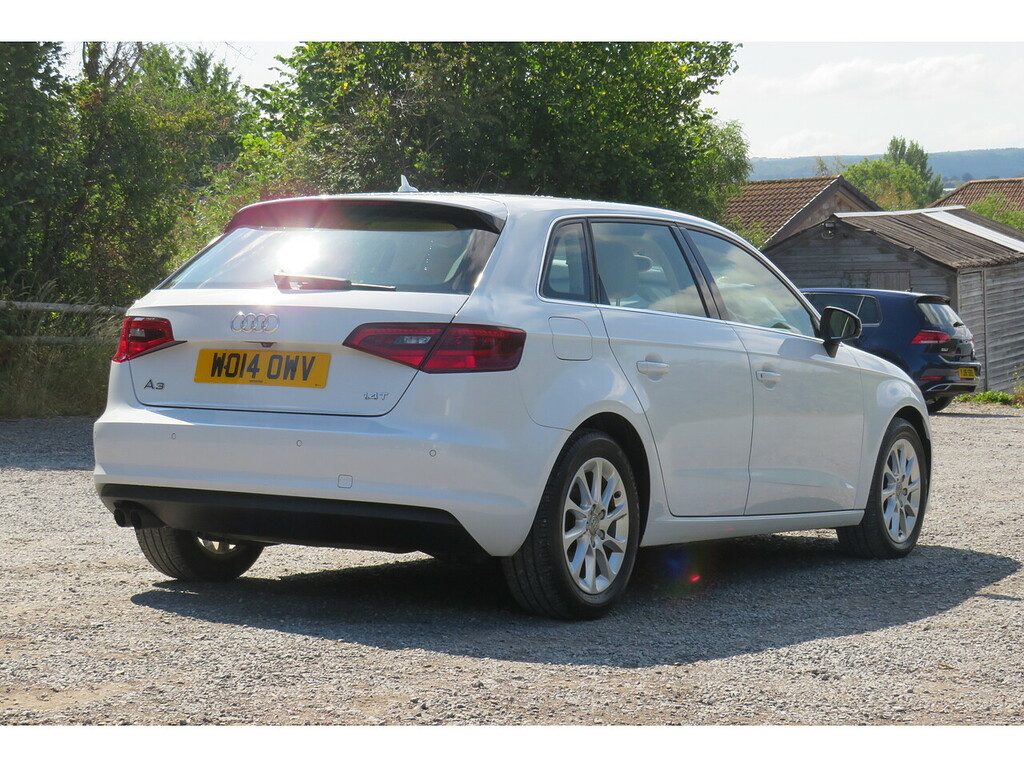 Audi A3 Sportback Tfsi Se WO14OWV White #3