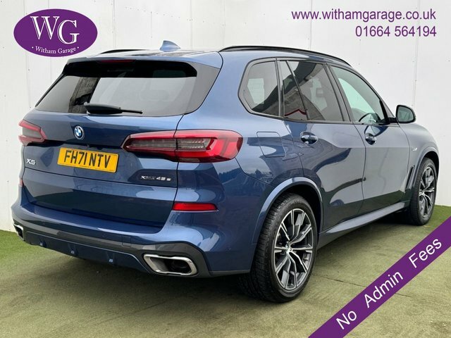 BMW X5 45E 24Kwh M Sport FH71NTV Blue #2