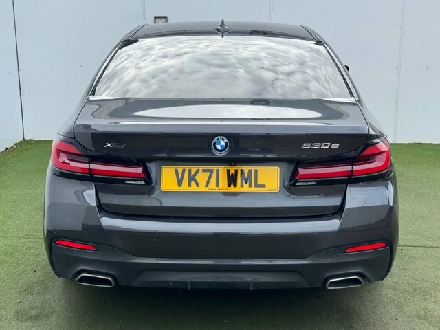 BMW 5 Series 530E 12Kwh M Sport VK71WML Grey #6
