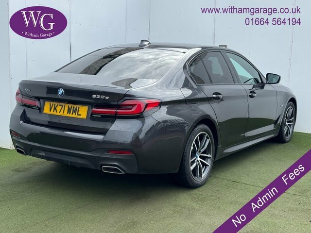 BMW 5 Series 530E 12Kwh M Sport VK71WML Grey #2
