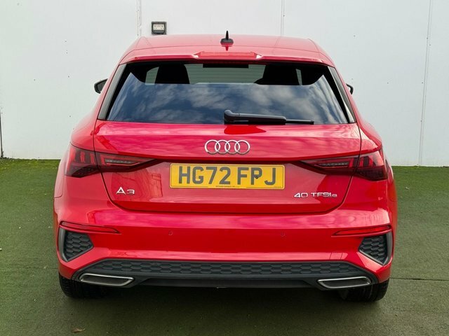 Audi A3 Tfsie 40 S Line HG72FPJ Red #6