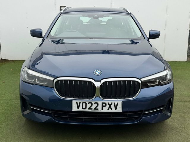 BMW 5 Series 530E 12Kwh Se Touring VO22PXV Blue #5