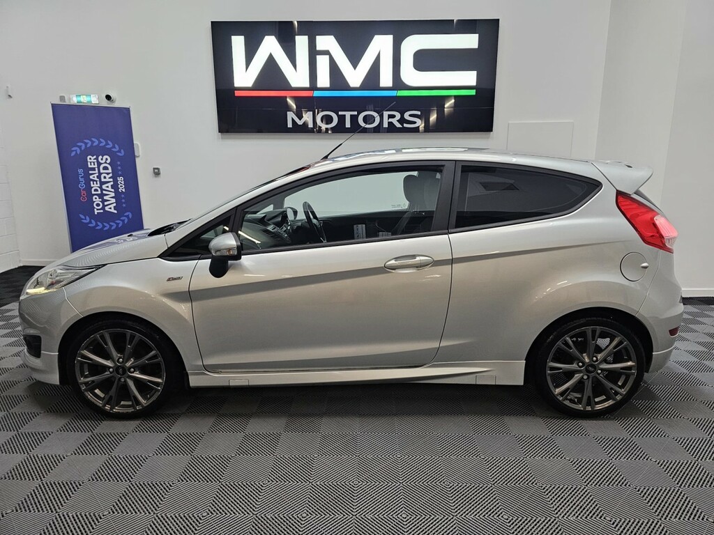 Ford Fiesta 1.0 T Ecoboost St-line YF66MUC Silver #5