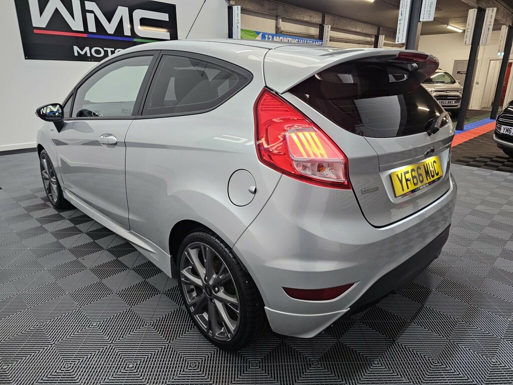 Ford Fiesta 1.0 T Ecoboost St-line YF66MUC Silver #6