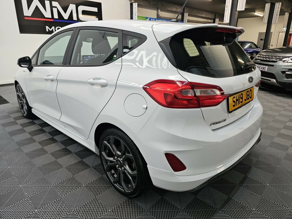 Ford Fiesta 1.0 T Ecoboost St-line SH19JBO White #6