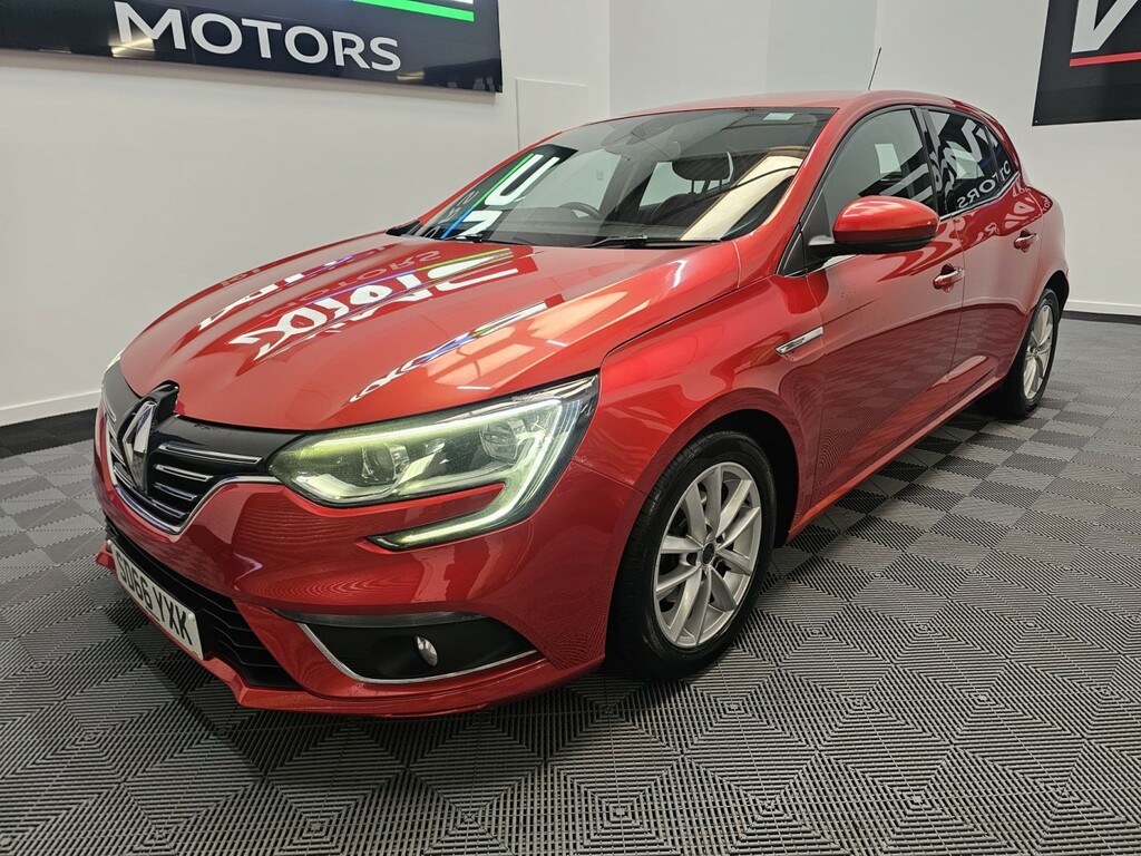 Renault Megane 1.5 Dynamique Nav Dci 110 SD66YXK Red #4
