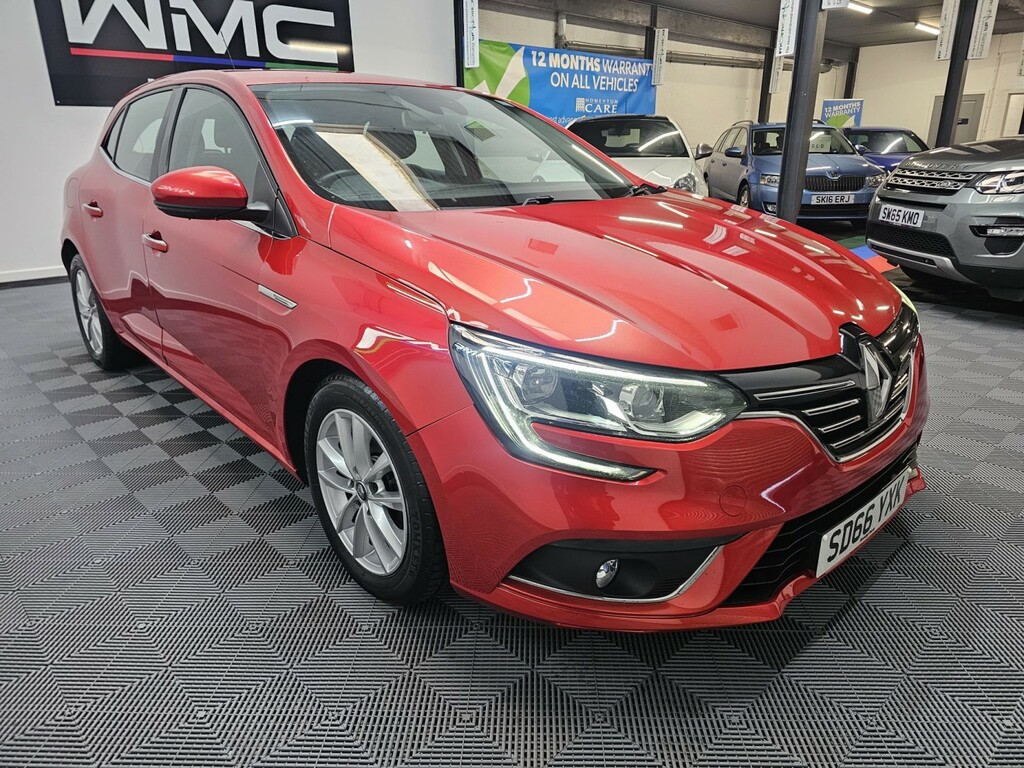 Renault Megane 1.5 Dynamique Nav Dci 110 SD66YXK Red #2