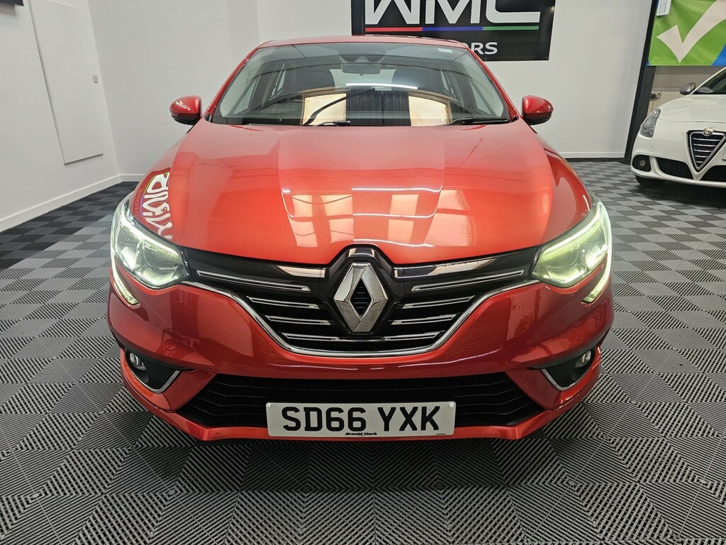 Renault Megane 1.5 Dynamique Nav Dci 110 SD66YXK Red #3