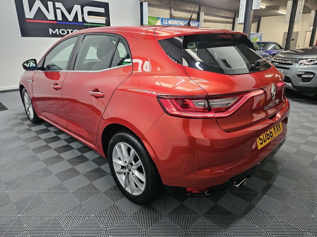 Renault Megane 1.5 Dynamique Nav Dci 110 SD66YXK Red #6