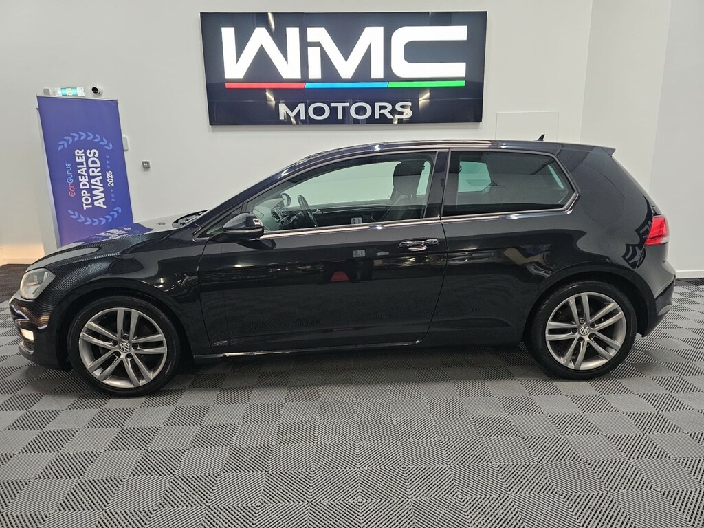 Volkswagen Golf 2.0 Tdi Bluemotion Tech Gt Edition KY66LZA Black #5