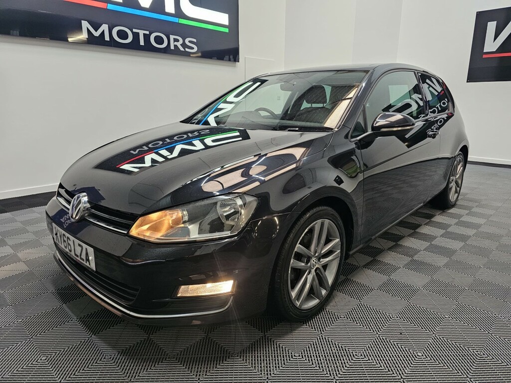 Volkswagen Golf 2.0 Tdi Bluemotion Tech Gt Edition KY66LZA Black #4