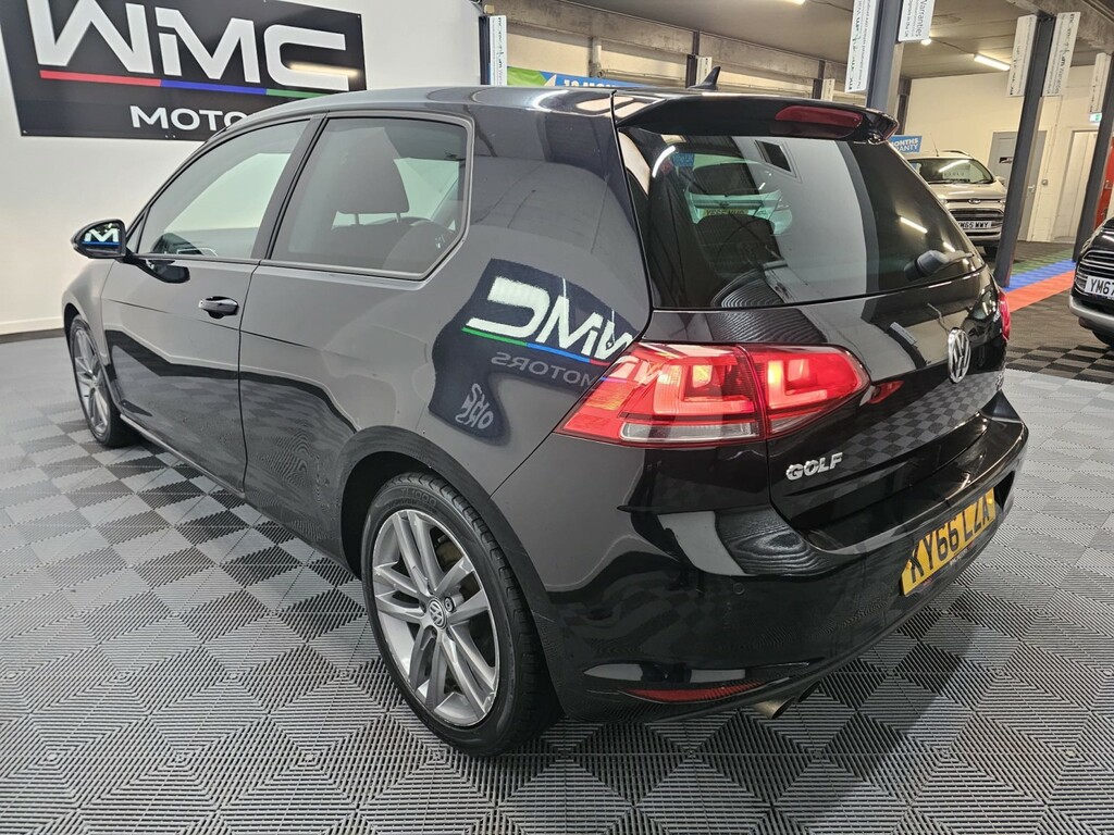 Volkswagen Golf 2.0 Tdi Bluemotion Tech Gt Edition KY66LZA Black #6