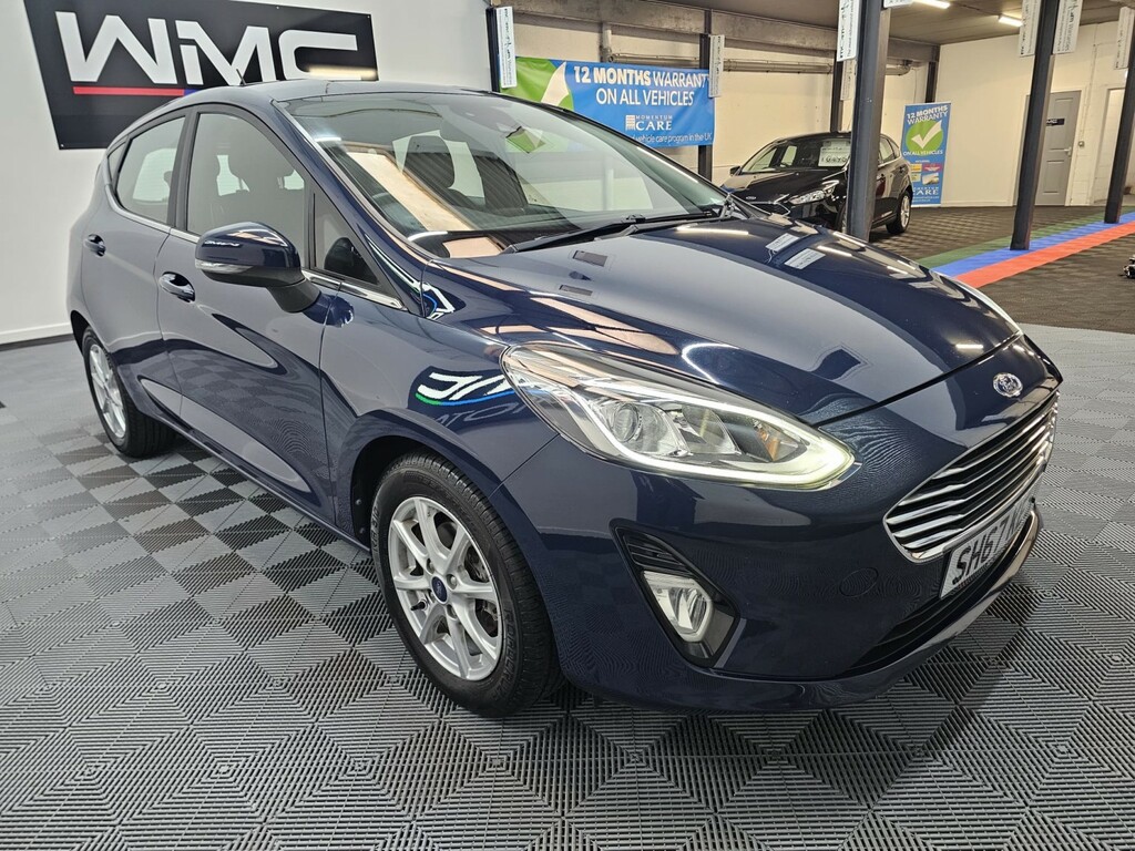 Ford Fiesta 1.0 T Ecoboost Zetec SH67KEJ Blue #2