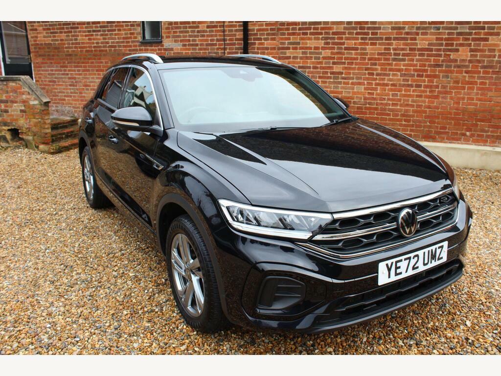 Volkswagen T-Roc 2.0 Tsi R-line Dsg 4Motion Euro 6 S S YE72UMZ Black #4