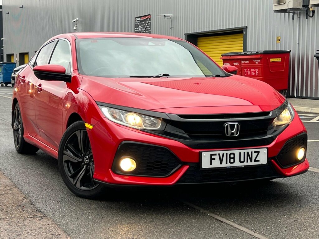 Honda Civic 1.0 Vtec Turbo Sr Euro 6 Ss FV18UNZ Red #2