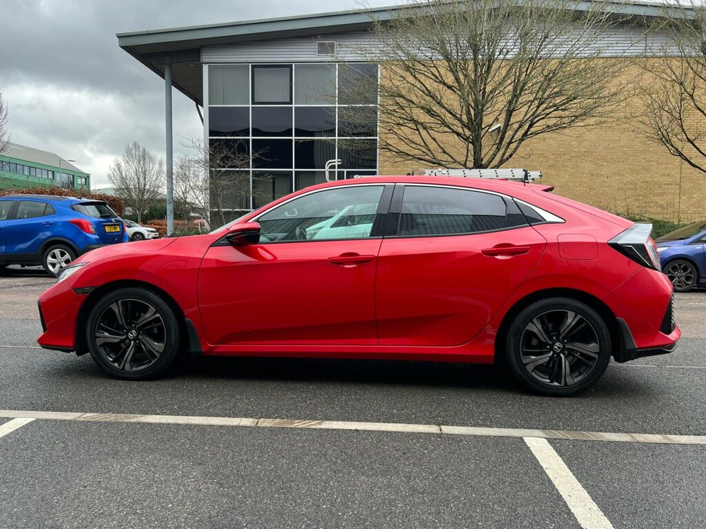 Honda Civic 1.0 Vtec Turbo Sr Euro 6 Ss FV18UNZ Red #5