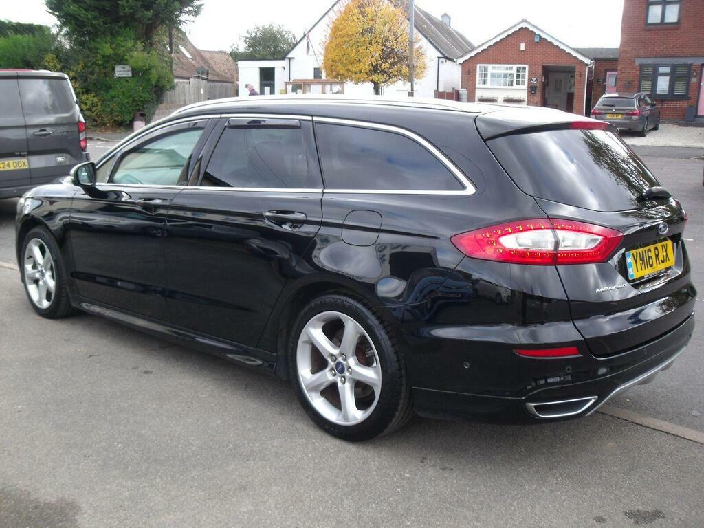 Ford Mondeo 2.0 Tdci Titanium Euro 6 S S YM16RJX Black #4