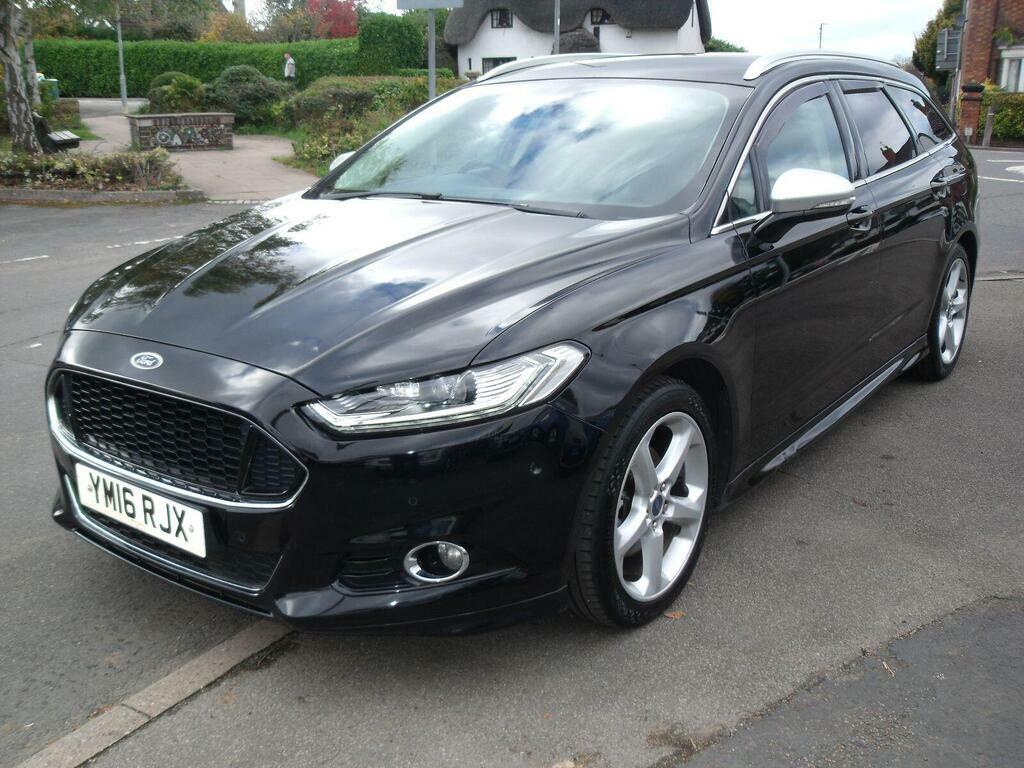 Ford Mondeo 2.0 Tdci Titanium Euro 6 S S YM16RJX Black #6