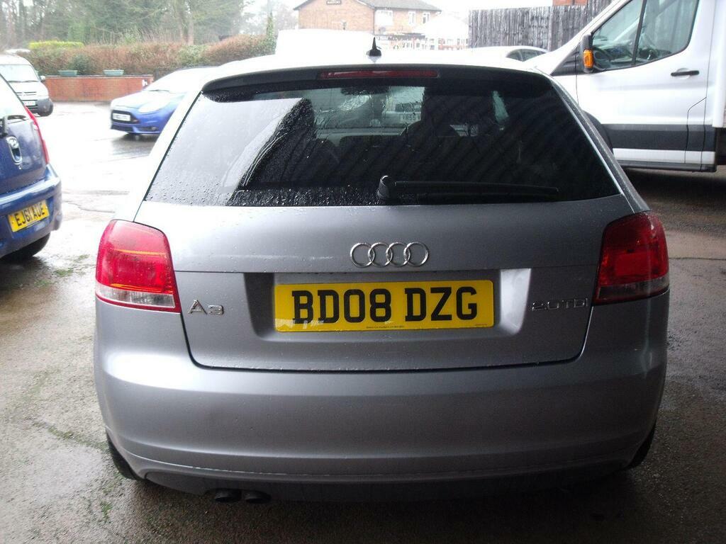 Audi A3 2.0 Tdi Sport Dsg BD08DZG Silver #5