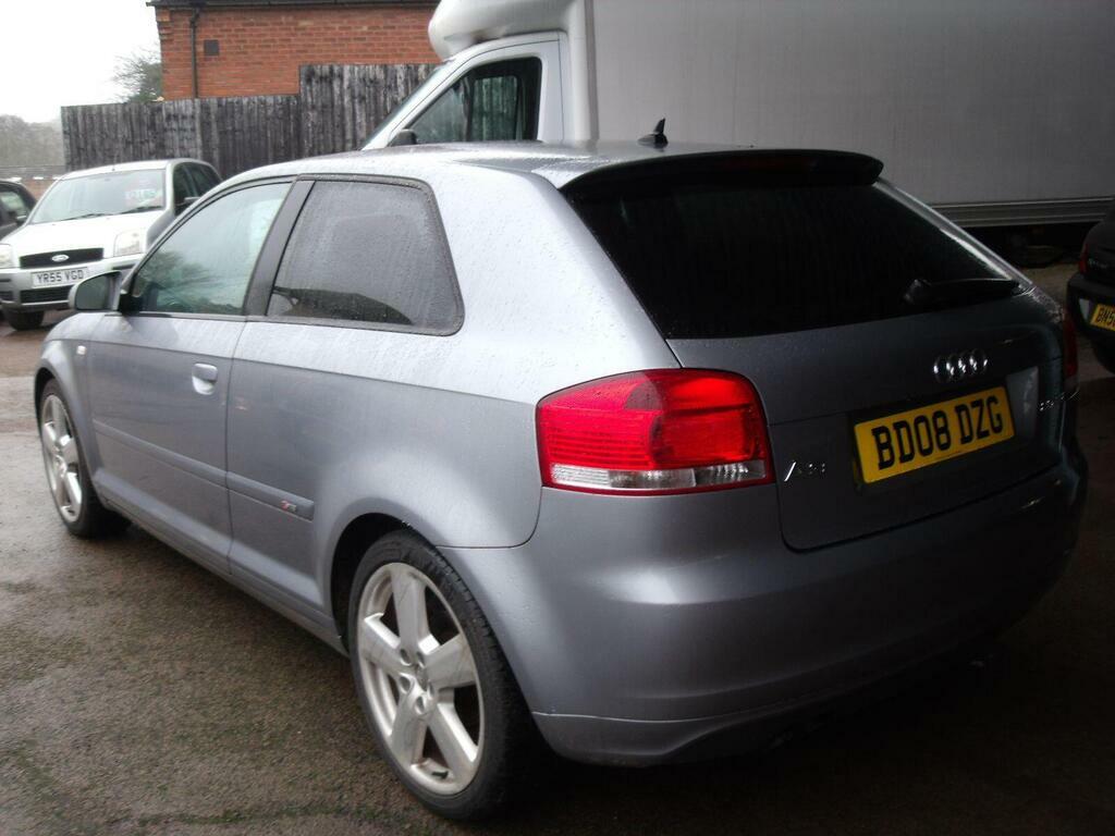 Audi A3 2.0 Tdi Sport Dsg BD08DZG Silver #4